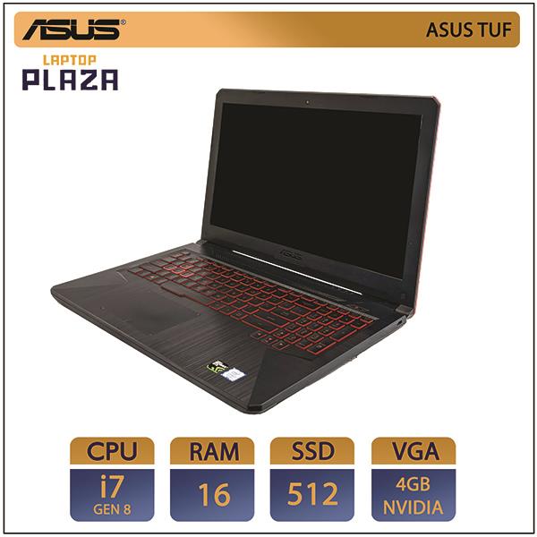 لپ تاپ اپن باکس گیمینگ ایسوس ASUS TUF GAMING CPU i7(8)H-RAM 16GB-HARD 512GB SSD-VGA 4GB NVIDIA