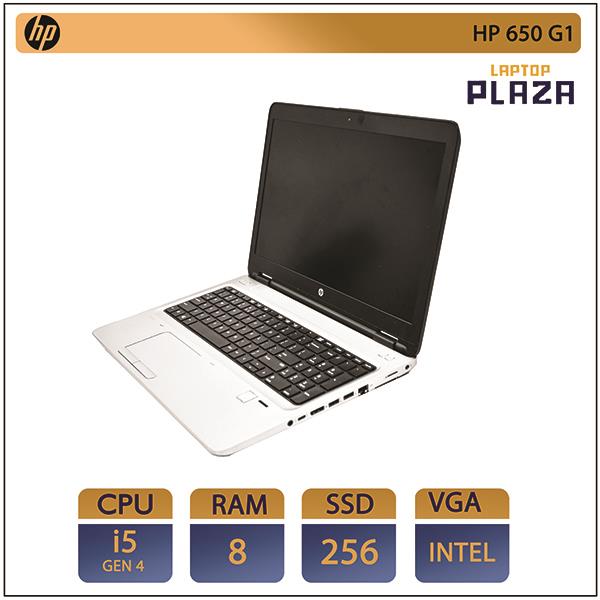 لپ تاپ استوک  HP 650 G1 i5(4)-8GB-256 SSD-intel