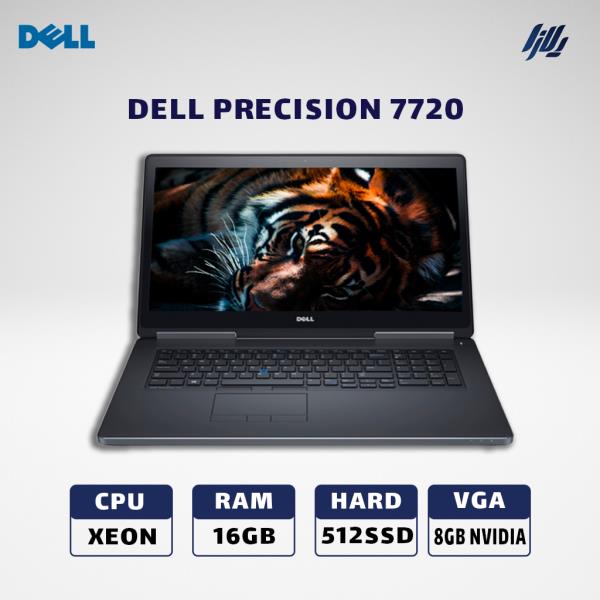 لپ تاپ استوک رندرگیری  DELL precision 7720 XEON-16GB-512SSD-8GB NVIDIA