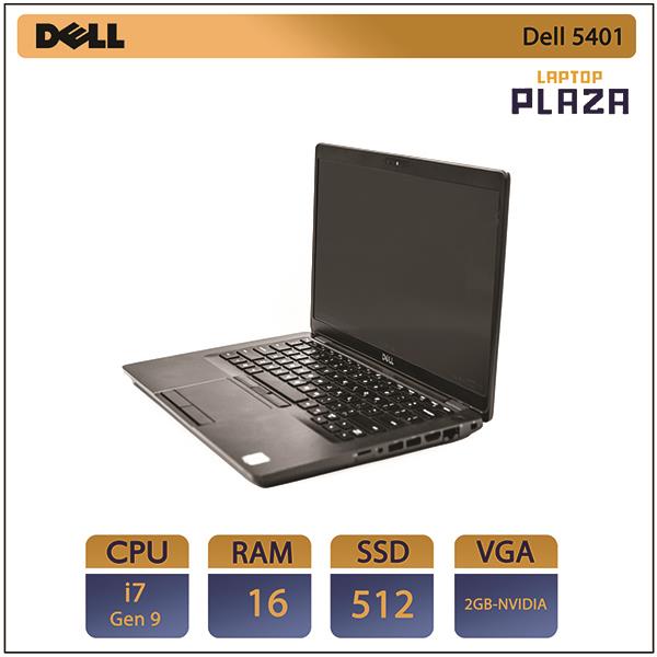 لپ تاپ استوک لمسی DELL 5401 i7(9)H-16GB-512SSD- 2GB-NVIDIA