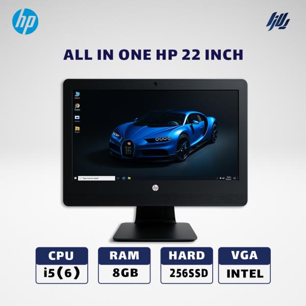 ال این وان استوک اچ پی 22 اینچ  ALL IN ONE HP i5(6) - 8GB - 256GB -INTEL