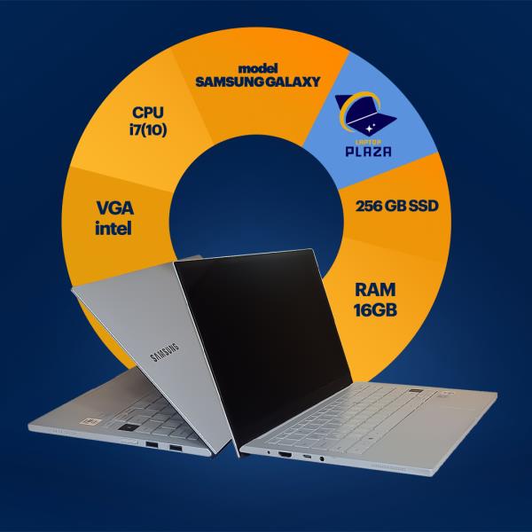 لپ تاپ استوک  SAMSUNG GALAXY -  i7(10)_16GB_256SSD-INTEL