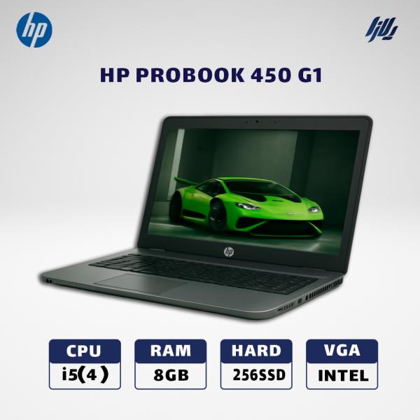 لپ تاپ استوک  HP PROBOOK 450 G1 i5(4)-8GB-256 SSD-intel