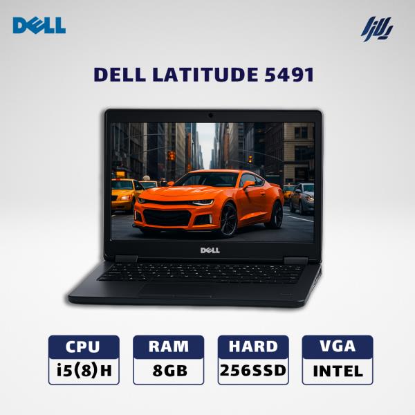 لپ تاپ  استوک  DELL latitude 5491 i5(8)H - 8GB - 256GB -VGA INTEL