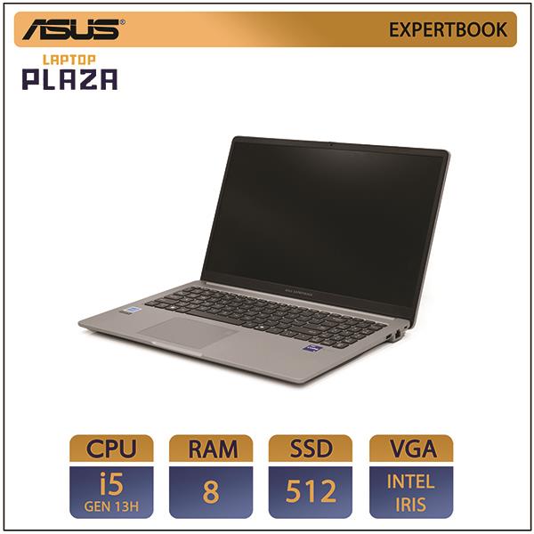 لپ تاپ آکبند مهندسی ایسوس ASUS EXPERTBOOK i5(13)H-8GB-512 GB SSD-VGA INTEL IRIS