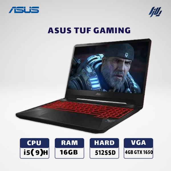 لپ تاپ اپن باکس وارداتی ایسوس ASUS TUF GAMING i5(9)H-16GB-512 SSD-4GB GTX 1650
