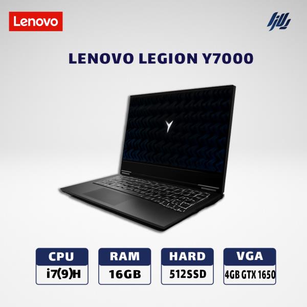 لپتاپ گیمینگ لجیون  LENOVO LEGION Y7000- I7(9)H_ RAM16GB-HARD 512GB SSD-VGA 4GB GTX 1650