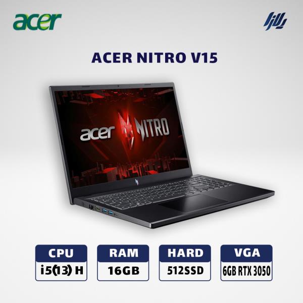 لپ تاپ آکبند گیمینگ ایسر ACER NITRO5 V15 I5(13)H-16GB-512 GB SSD-VGA 6GB RTX 3050