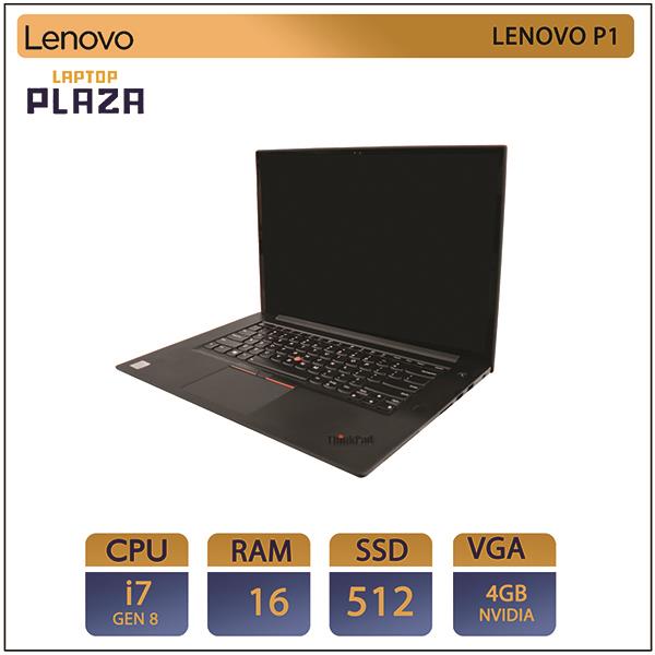 لپ تاپ استوک LENOVO P1 i7(8) - 16GB - 512SSD - VGA 4GB NVIDIA