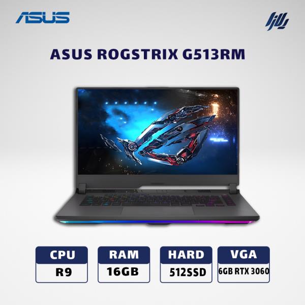 لپ تاپ ایسوس راگ ASUS ROG STRIX GAMING G513RM - RYZEN9(6900HX)-16GB-512 SSD-6GB RTX 3060