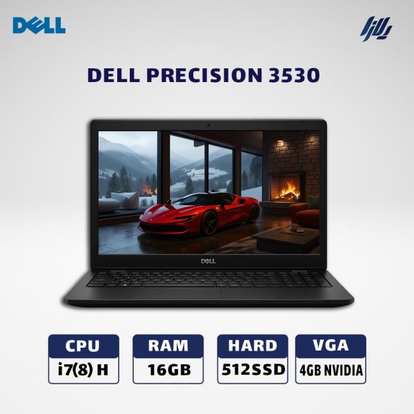 لپ تاپ استوک  DELL precision 3530 i7(8)H-16GB-512SSD-4GB NVIDIA
