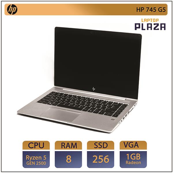 لپ تاپ استوک  HP ELITTEBOOK 745 G5 -RYZEN5-8GB-256SSD-VGA 1GB