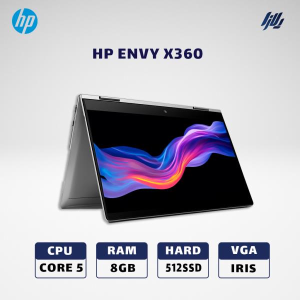 لپ تاپ آکبند اچ پی انوی 360 درجه  HP ENVY X360 CORE INTEL5 -RAM8-HARD512-VGA INTEL IRIS