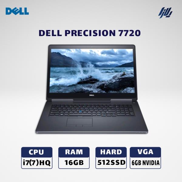 لپ تاپ استوک رندرگیری  DELL precision 7720 i7(7)HQ-16GB-512SSD-6GB NVIDIA