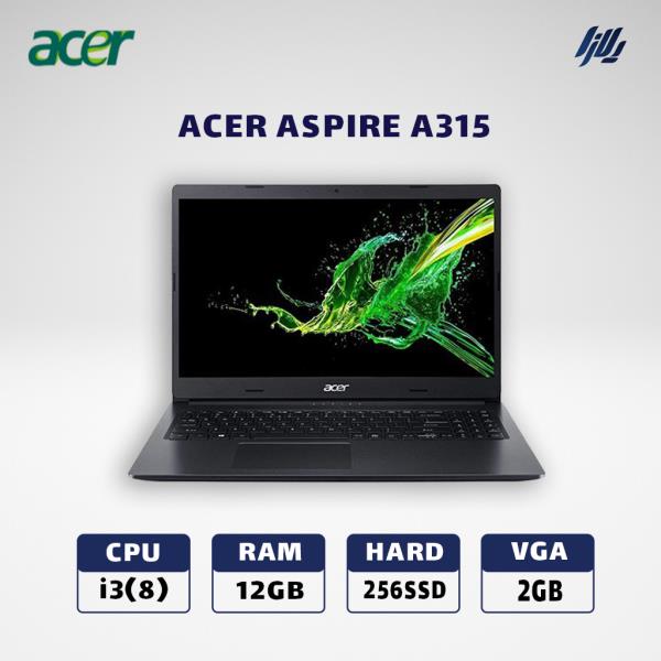 لپ تاپ ایسر  ACER A315 i3(8) -12GB - 256 SSD -VGA 2GB NVIDIA