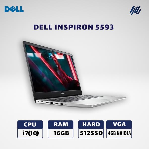 لپ تاپ استوک DELL INSPIRON 5593 i7(10)-16GB-512SSD-4GB NVIDIA