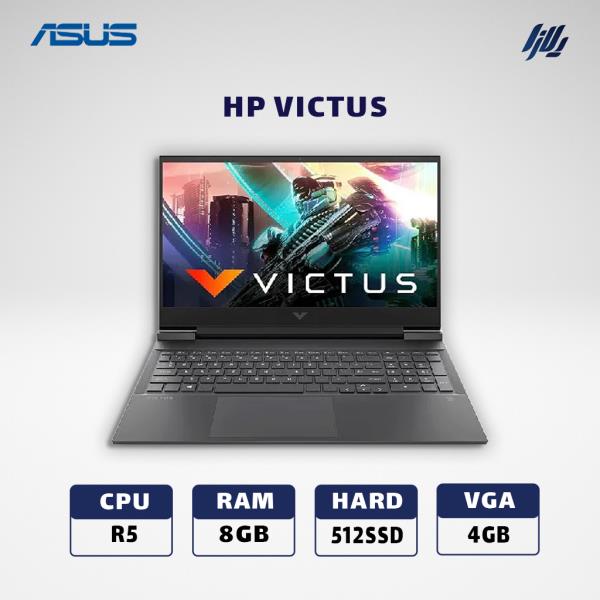 لپ تاپ آکبند گیمینگ اچ پی HP VICTUS RYZEN 5-8GB-512SSD-VGA 4GB AMD 6550M