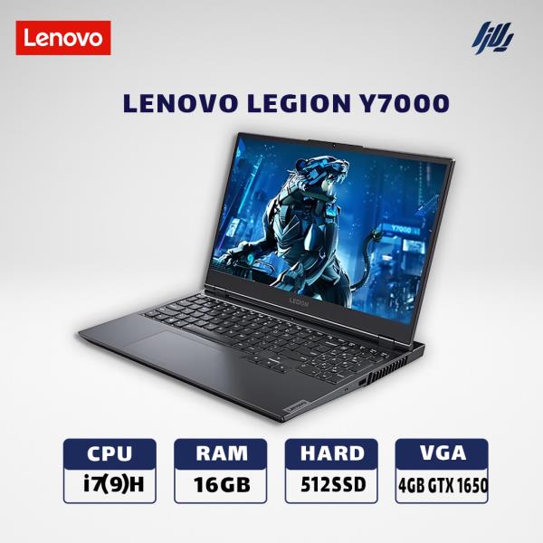 لپتاپ گیمینگ لجیون  LENOVO LEGION Y7000- I7(9)H_ RAM16GB-HARD 512GB SSD-VGA 4GB GTX 1650